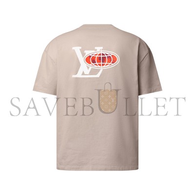 LOUIS VUITTON EMBELLISHED GRAPHIC COTTON T-SHIRT 1AHCKW